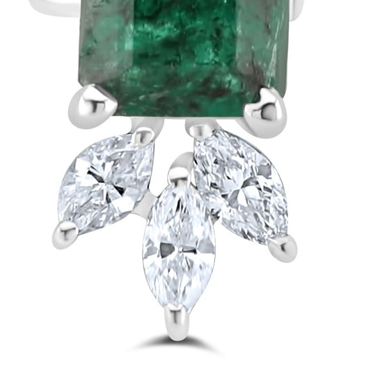 AURIVELLA EMERALD EARRING