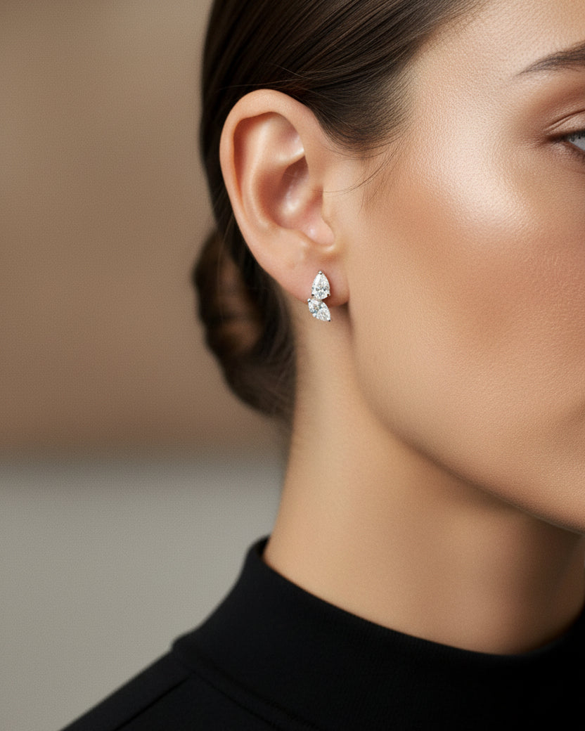 VALORISSE PEAR EARRING
