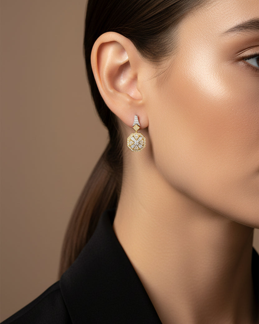 AURIVIANZE STELLARE EARRING
