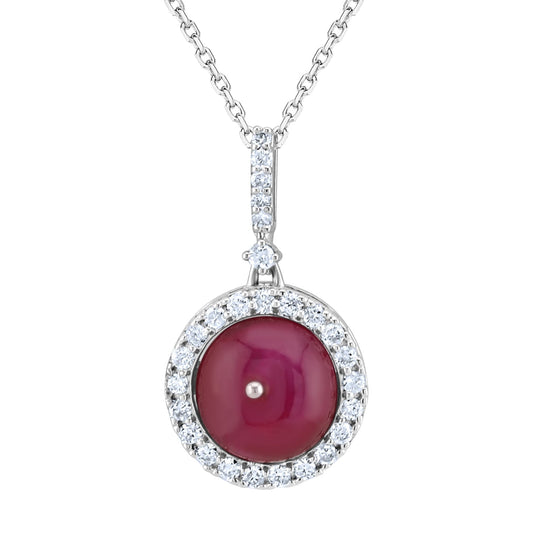ZYLAVORA RUBY NECKLACE
