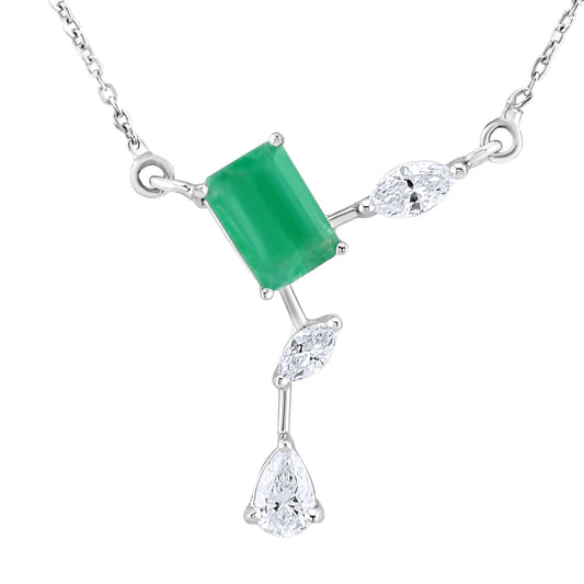 ELYSSARA EMERALD NECKLACE