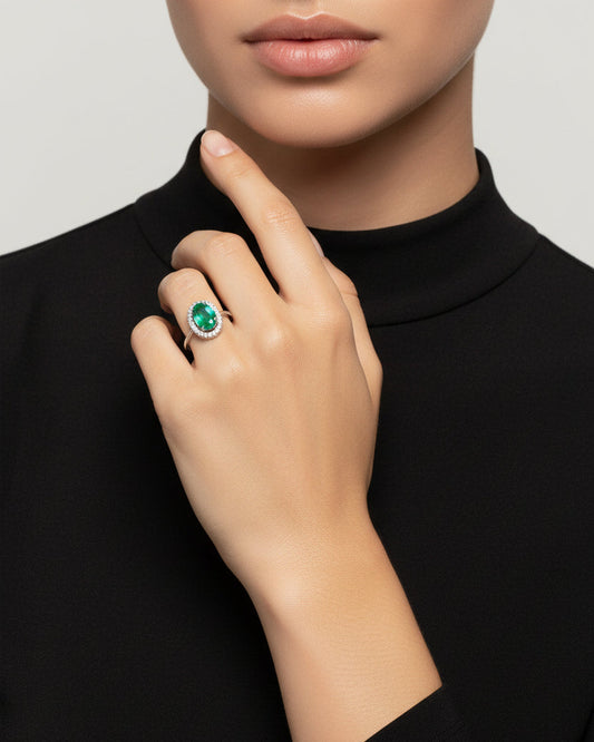 VELORIANE EMERALD RING