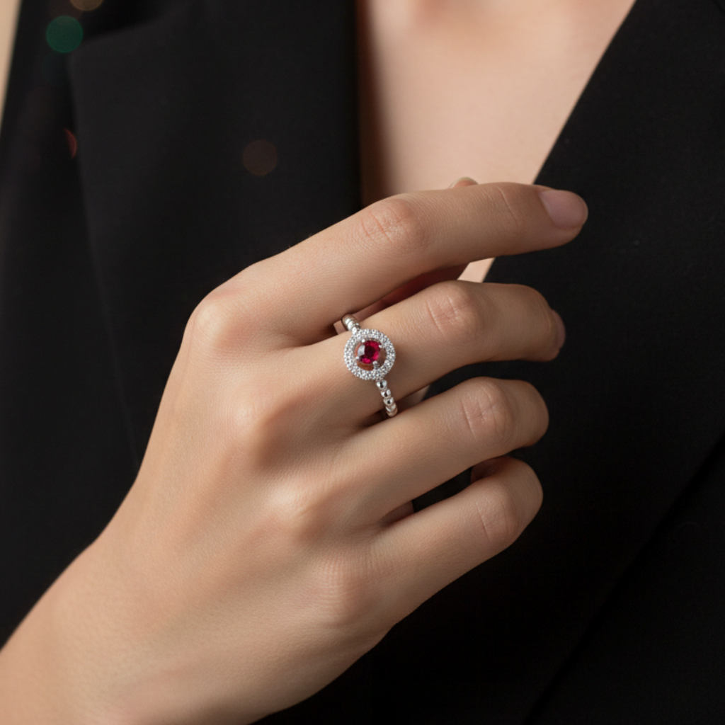 CÉLAVIA RUBY RING