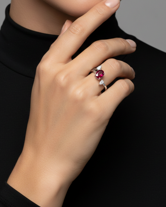 ETERNA RUBY RING