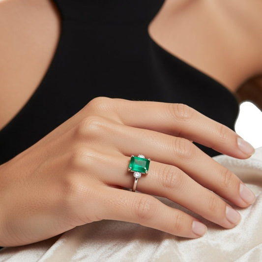 SYLVARISSE EMERALD RING
