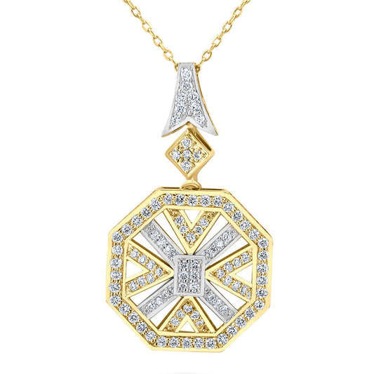 AURIVIANZE ROUND NECKLACE