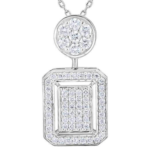 ELYSSARA SQUARE NECKLACE