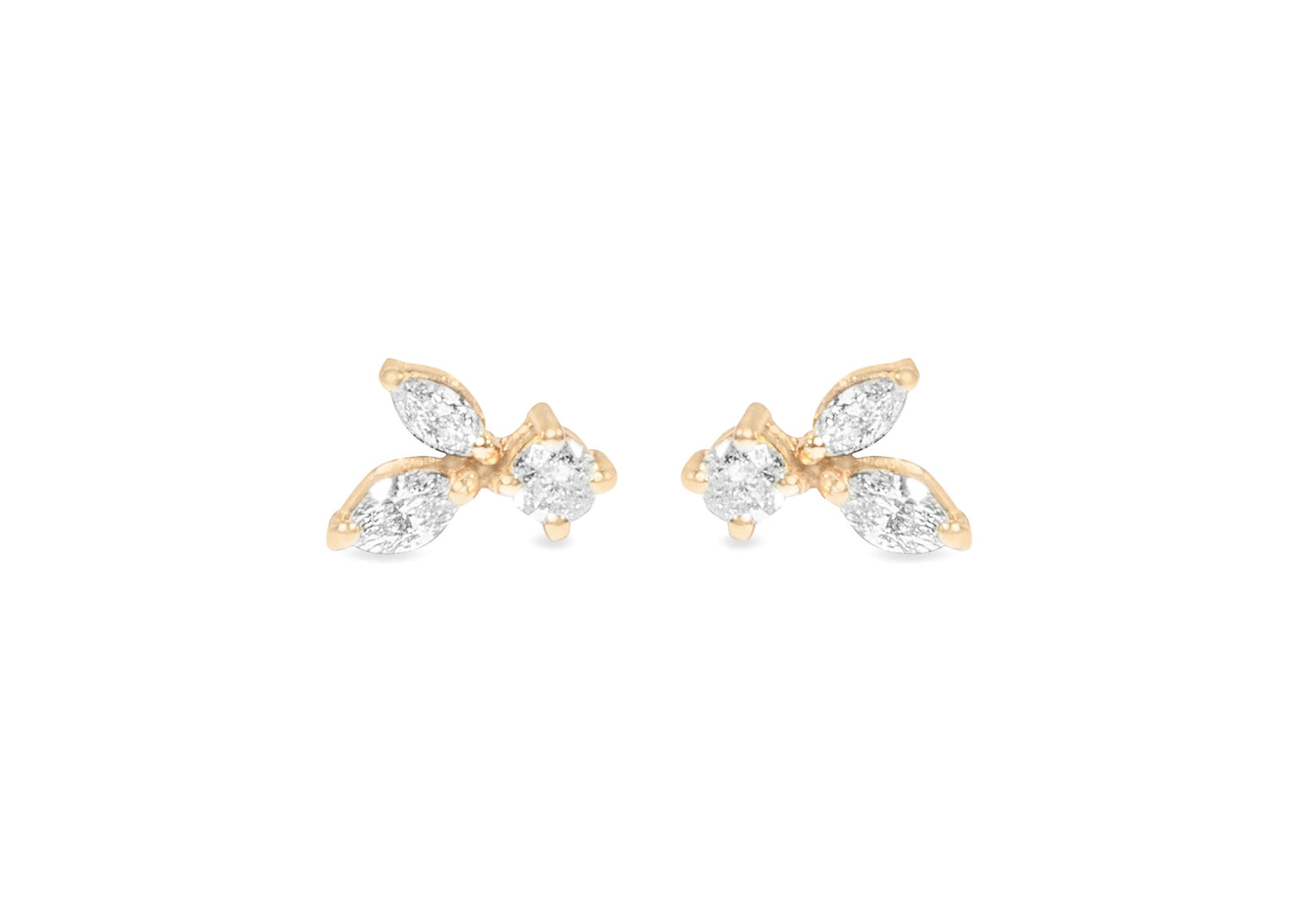 FANCY SOLITAIRE SOLARA EARRINGS