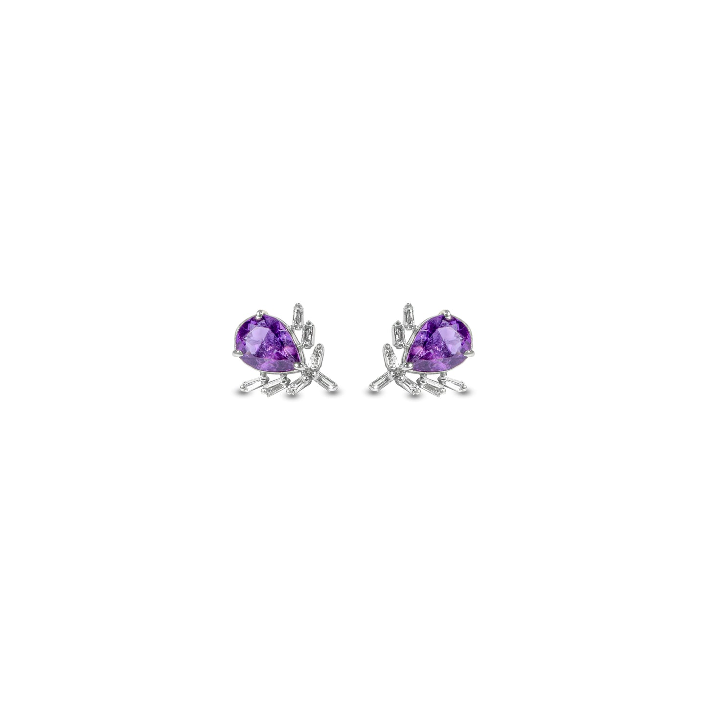 AMETHYST LUMINE EARRING