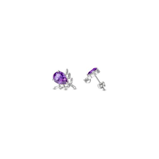 AMETHYST LUMINE EARRING