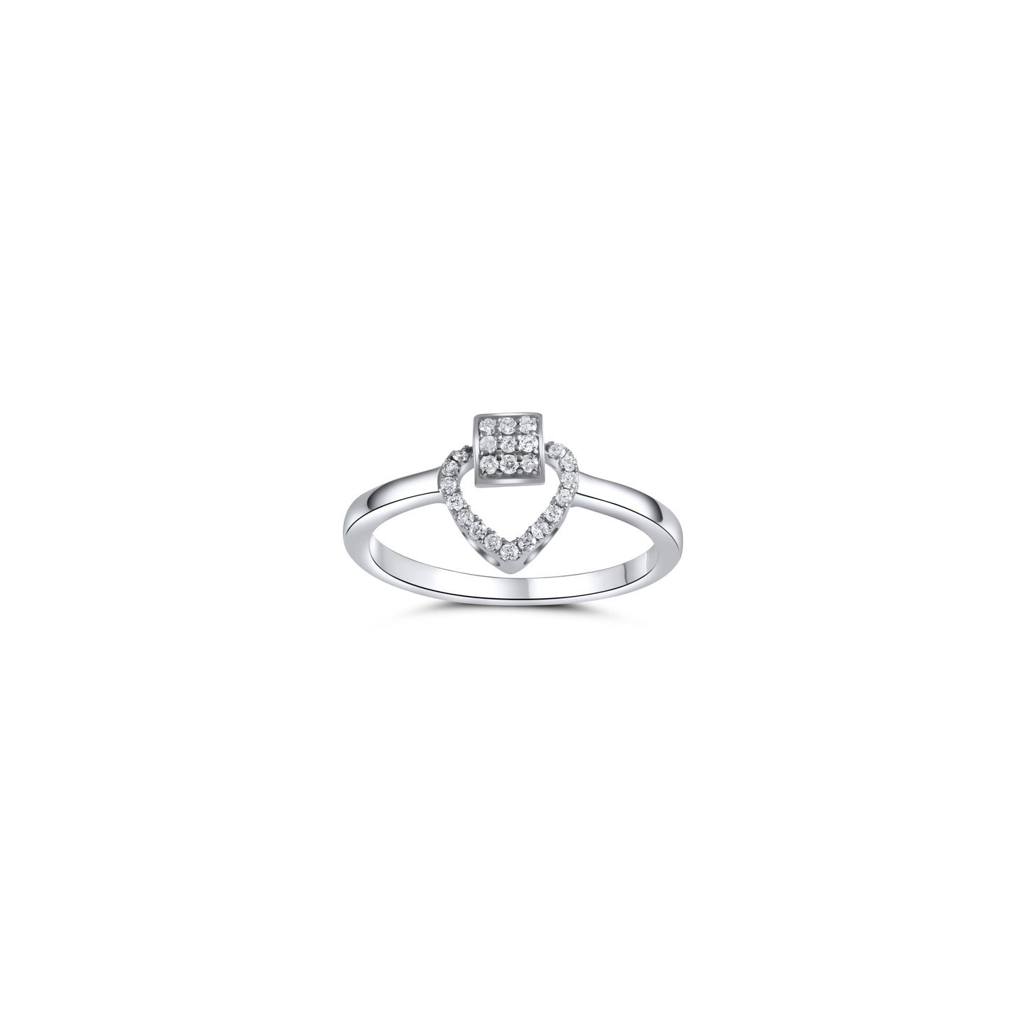 EVERLASTING WHITE GOLD LOVE RING