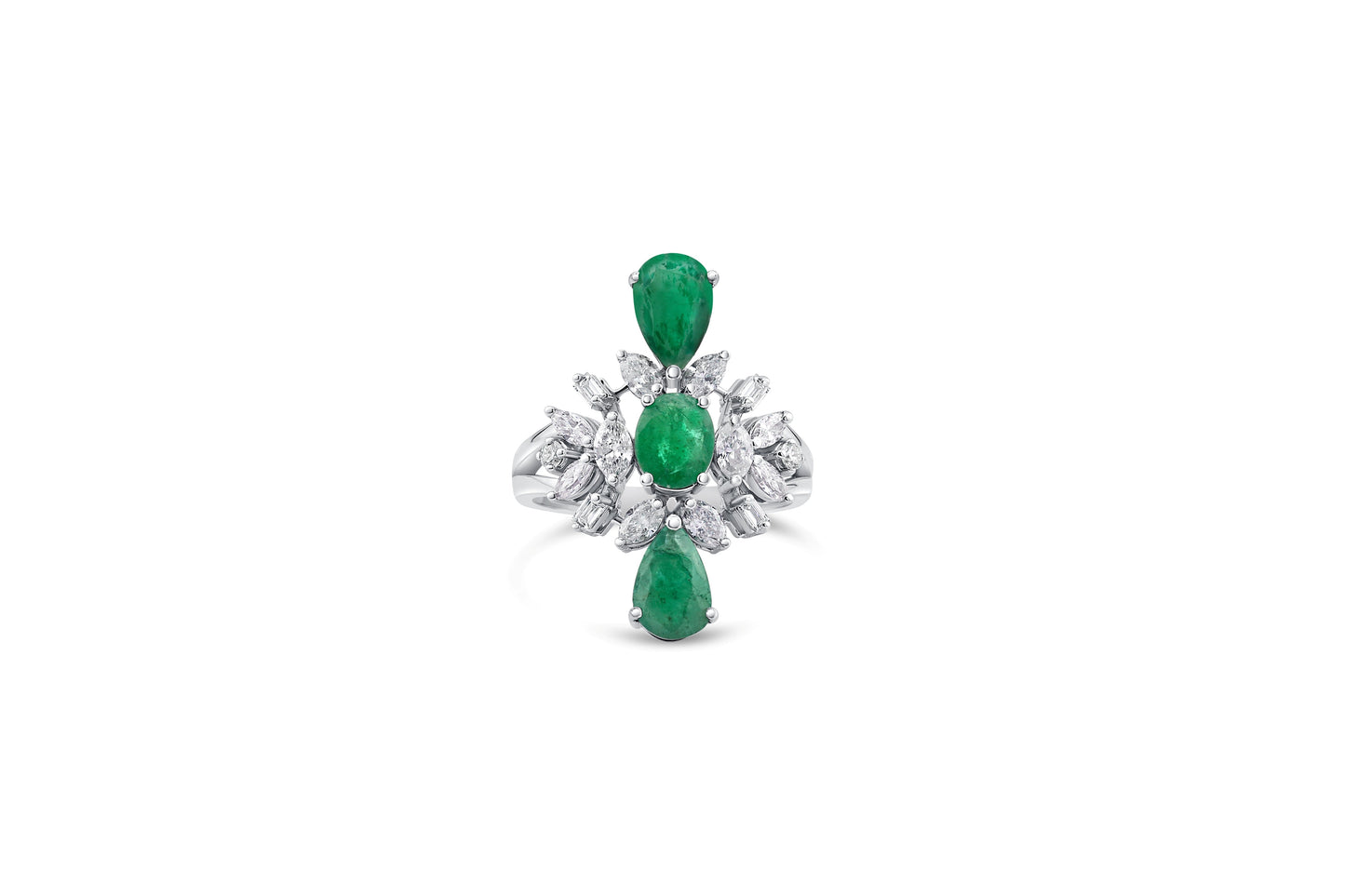 MYRA EMERALD RING