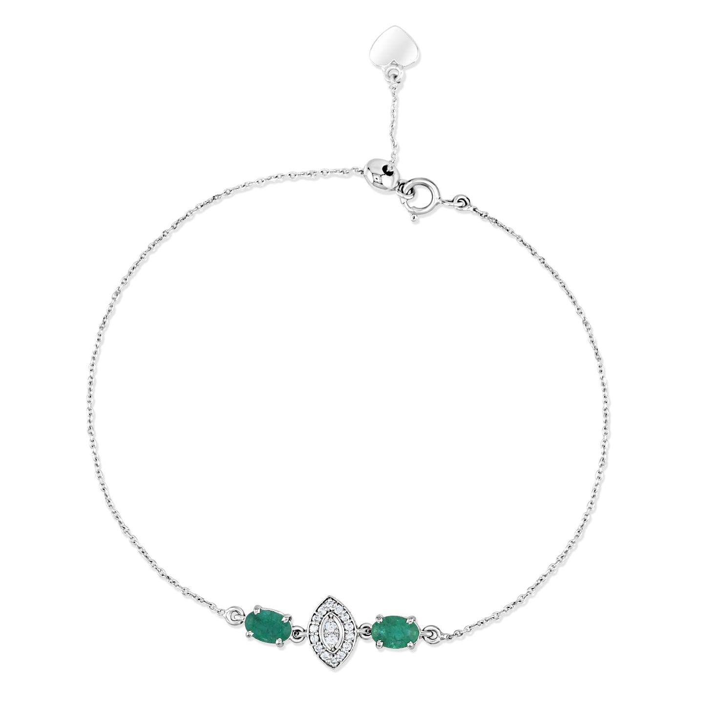 AURIVELLA EMERALD BRACELET