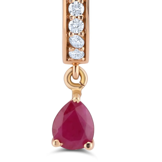 VELYONNA RUBY EARRING