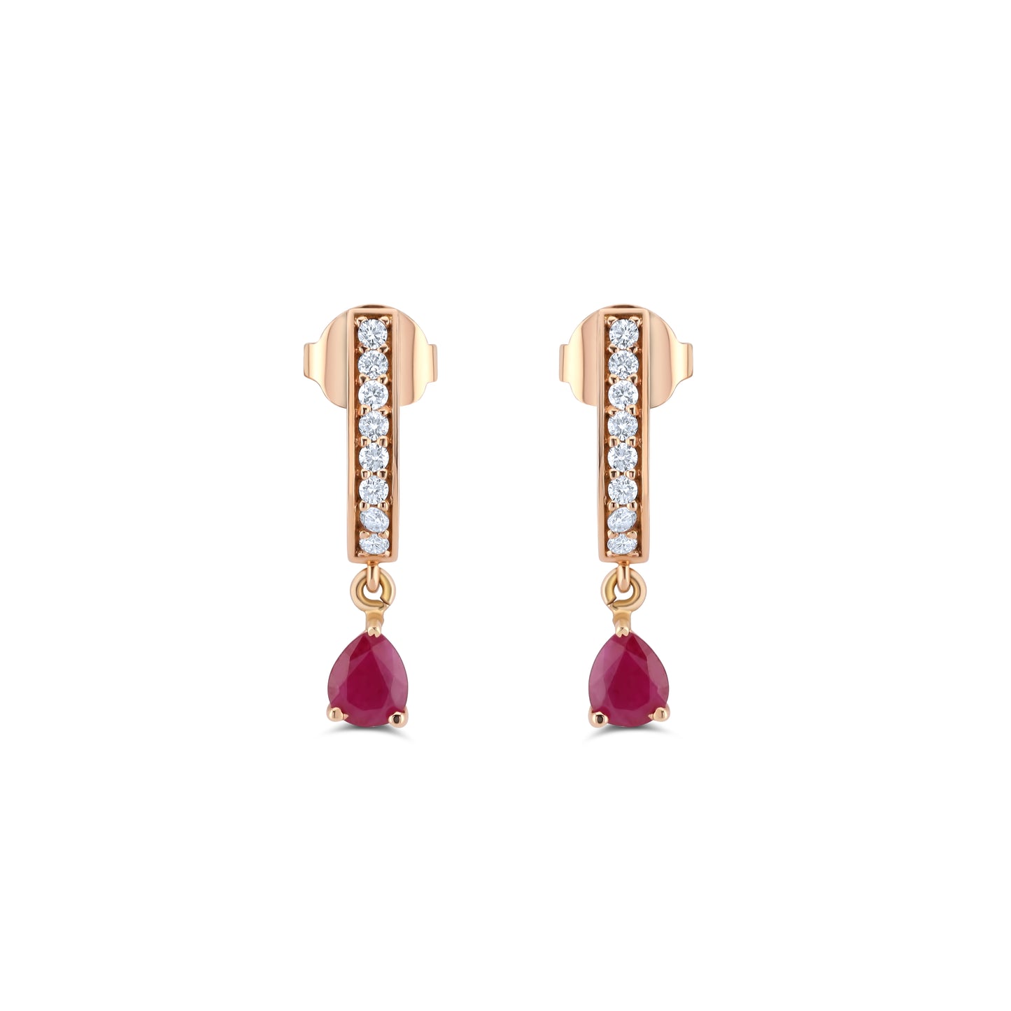 VELYONNA RUBY EARRING