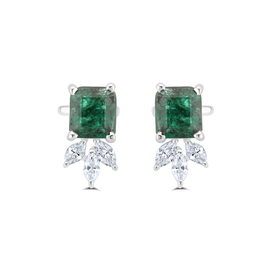 AURIVELLA EMERALD EARRING