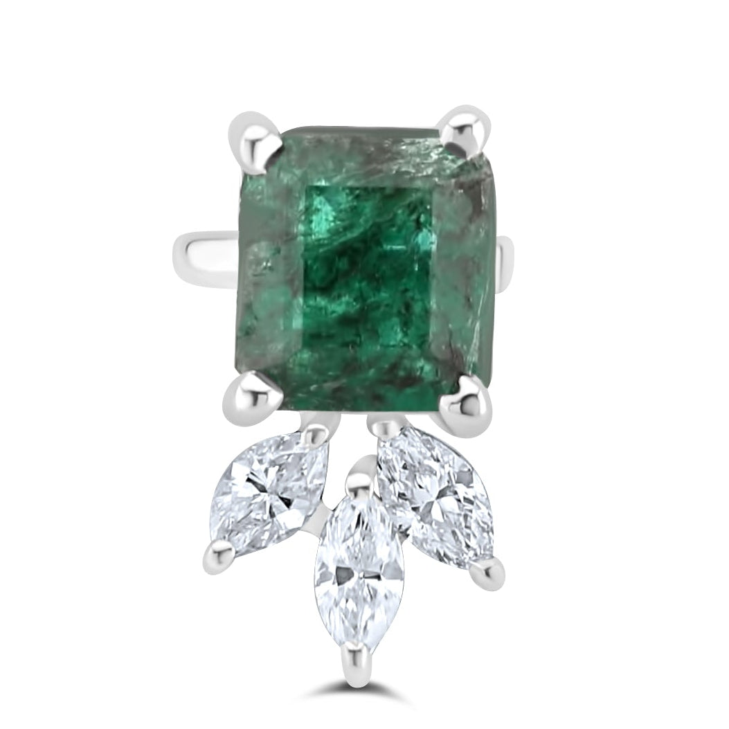 AURIVELLA EMERALD EARRING