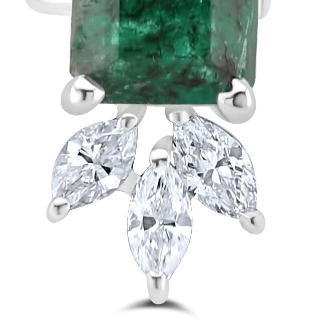 AURIVELLA EMERALD EARRING