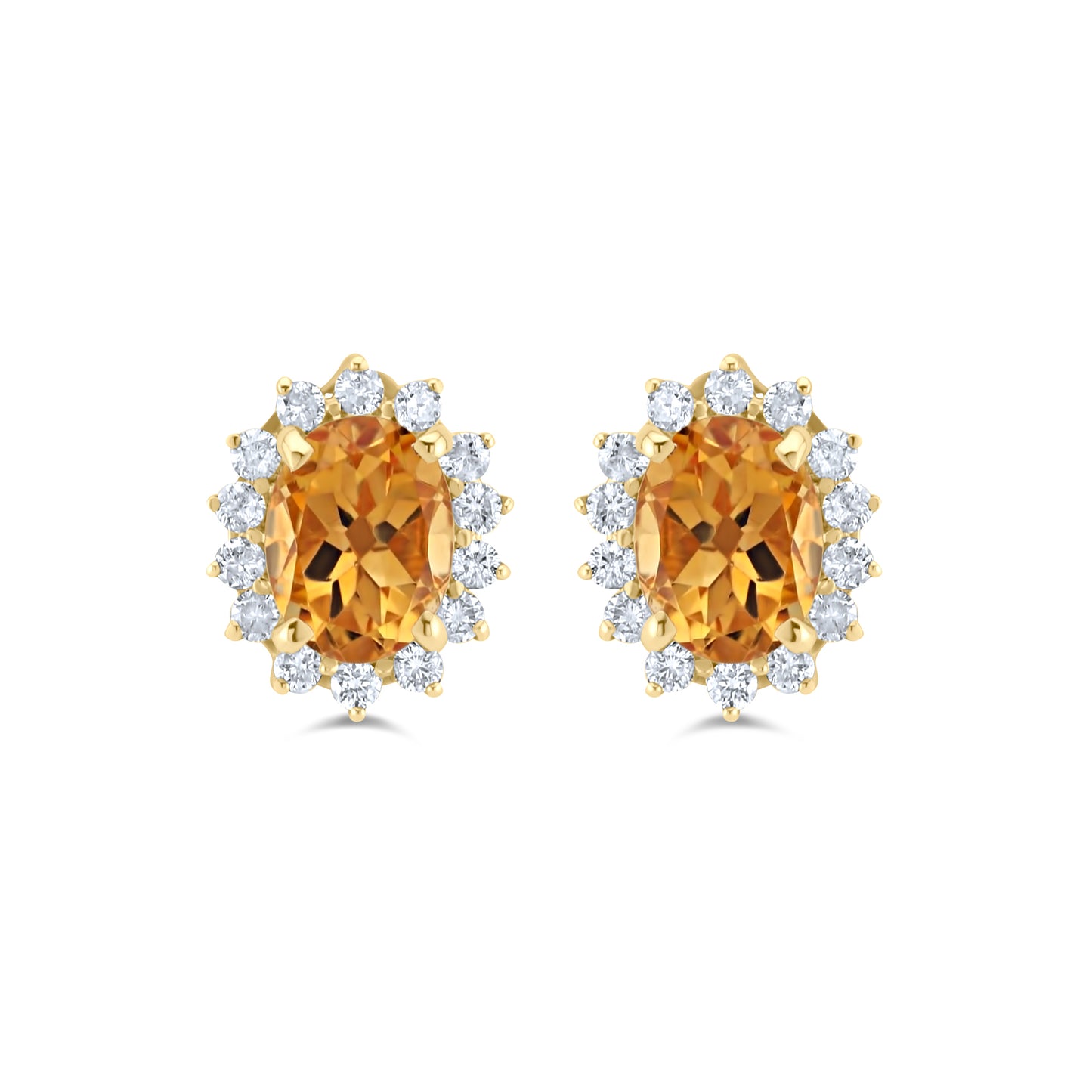 AURIVIANZE CITRIN EARRING