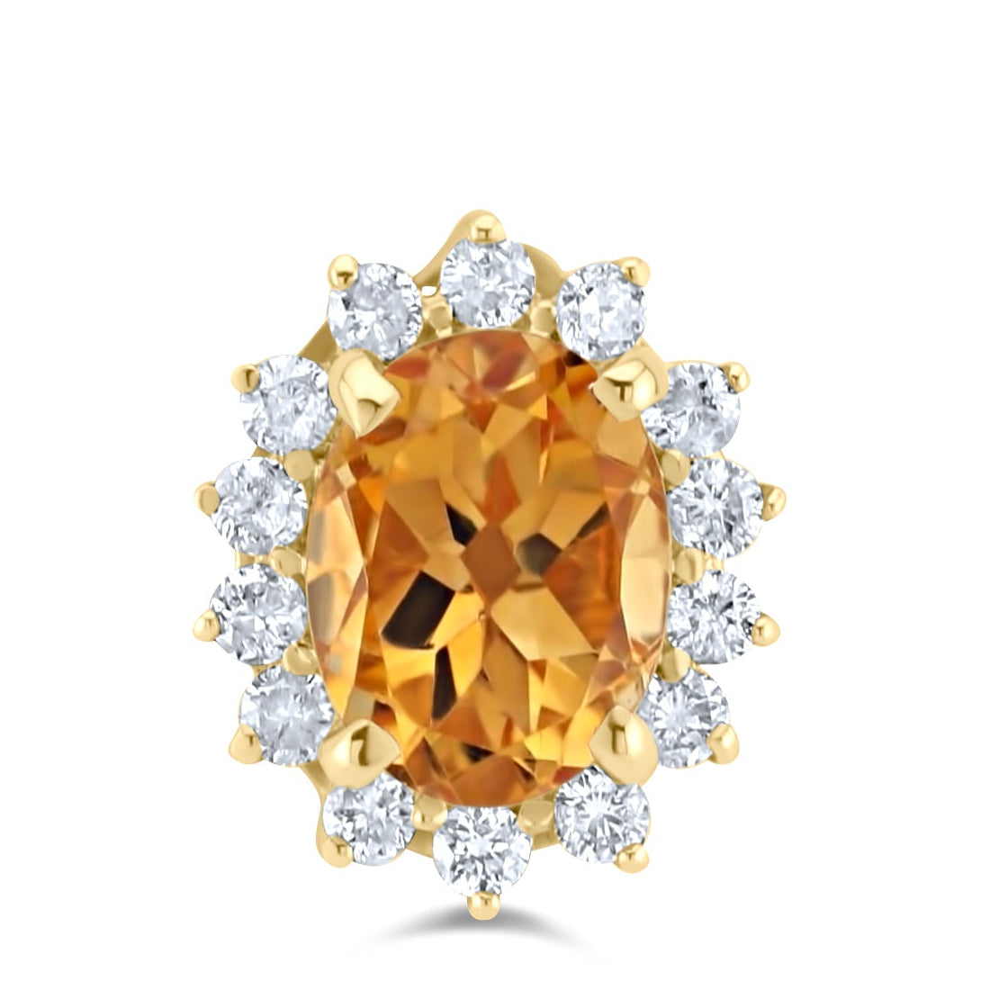 AURIVIANZE CITRIN EARRING