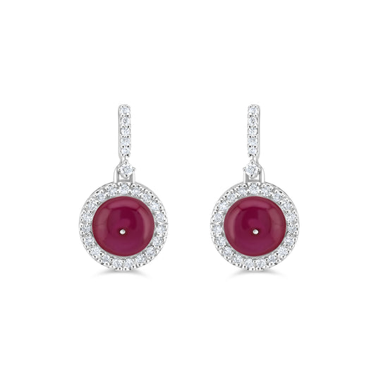 ZYLAVORA RUBY EARRING