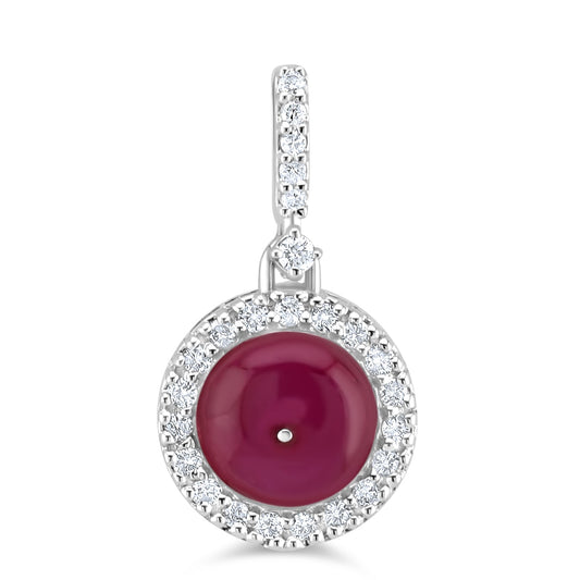 ZYLAVORA RUBY EARRING