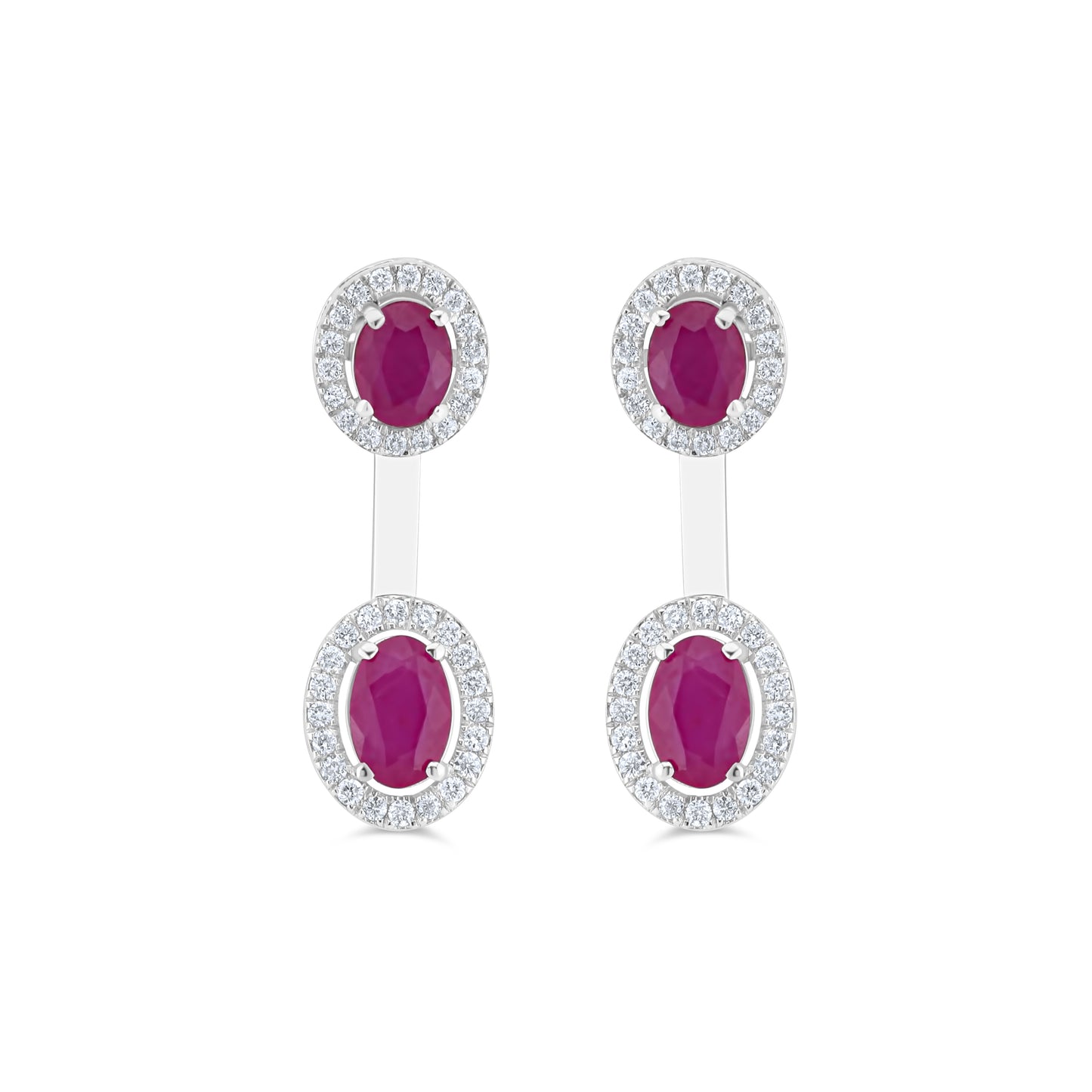 AURIVESSA RUBY EARRING