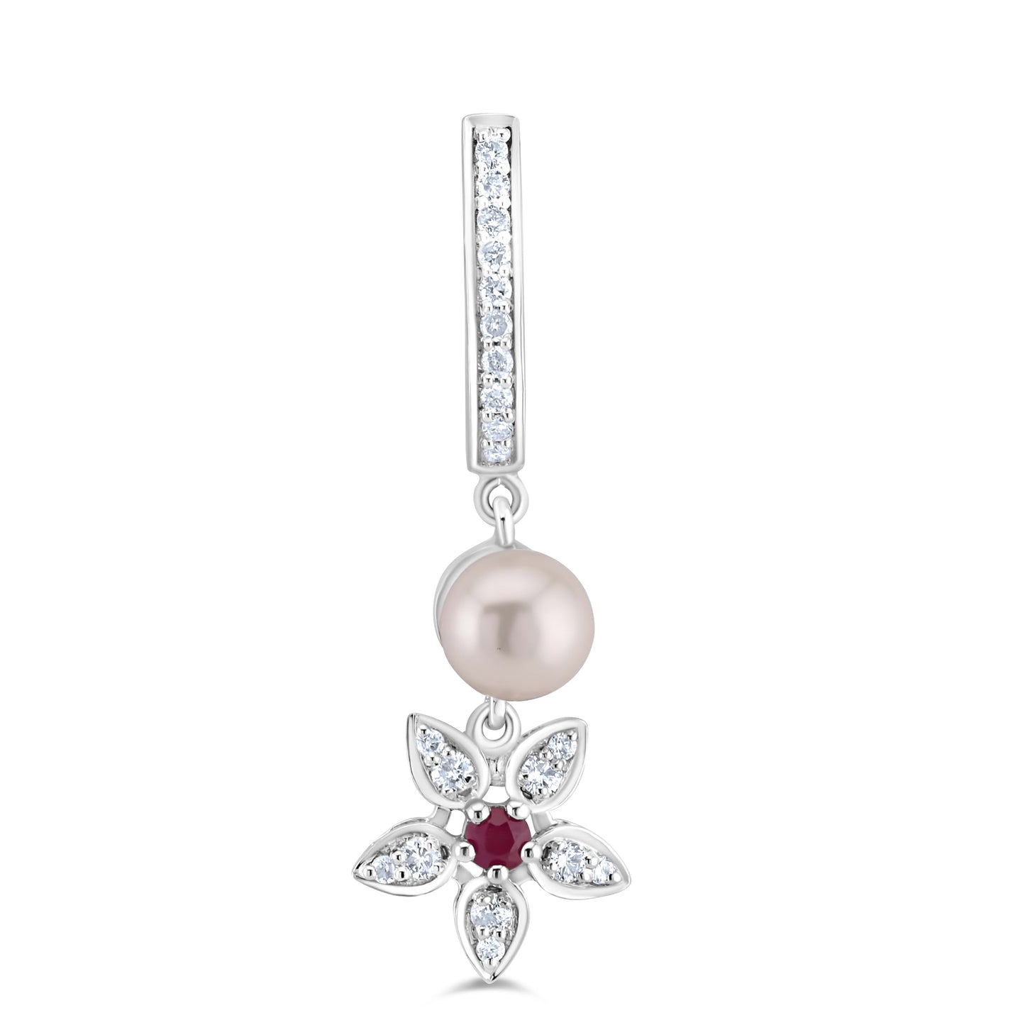 AURIVIANZE RUBY EARRING