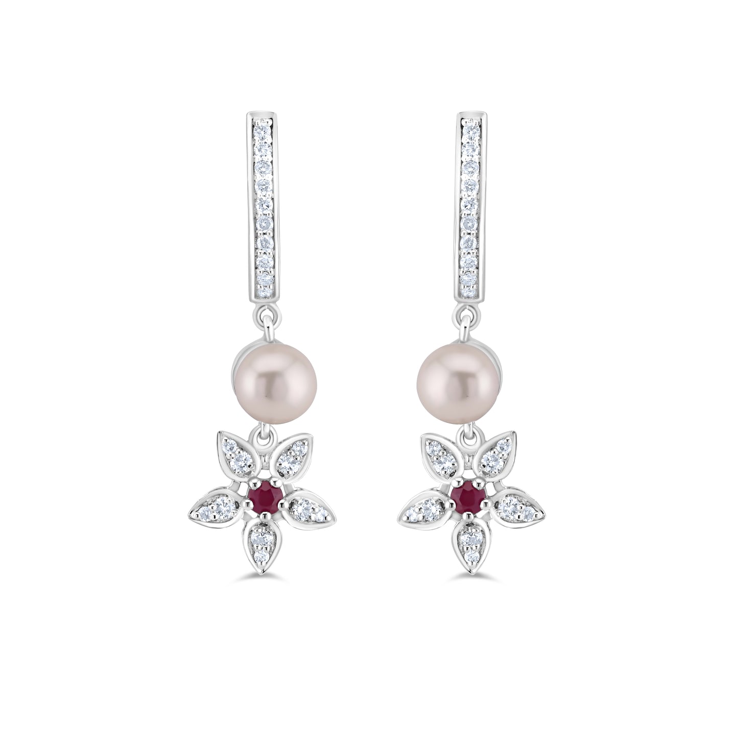 AURIVIANZE RUBY EARRING