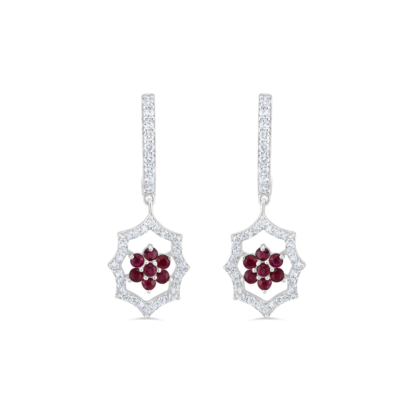 AURIVELLA RUBY EARRING