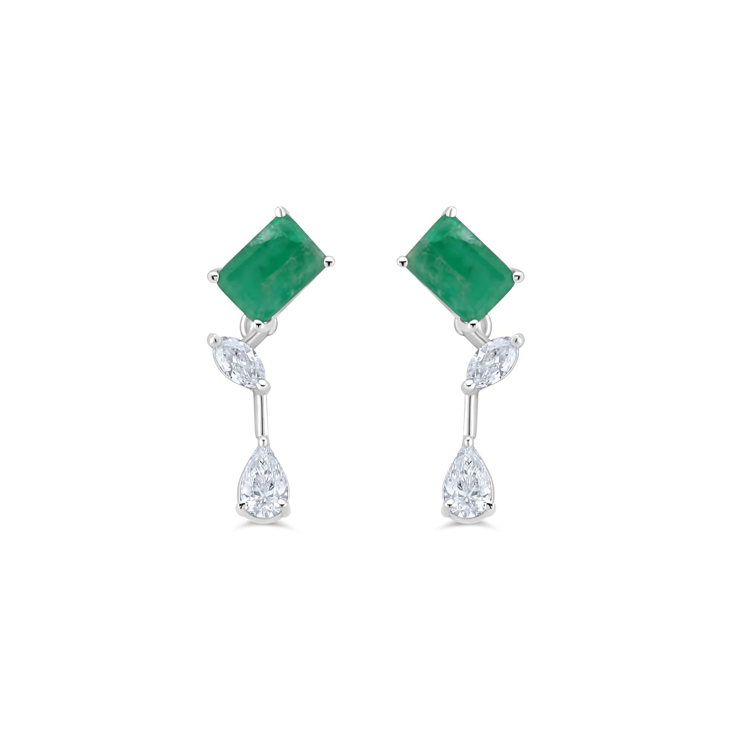 ELYSSARA EMERALD EARRING