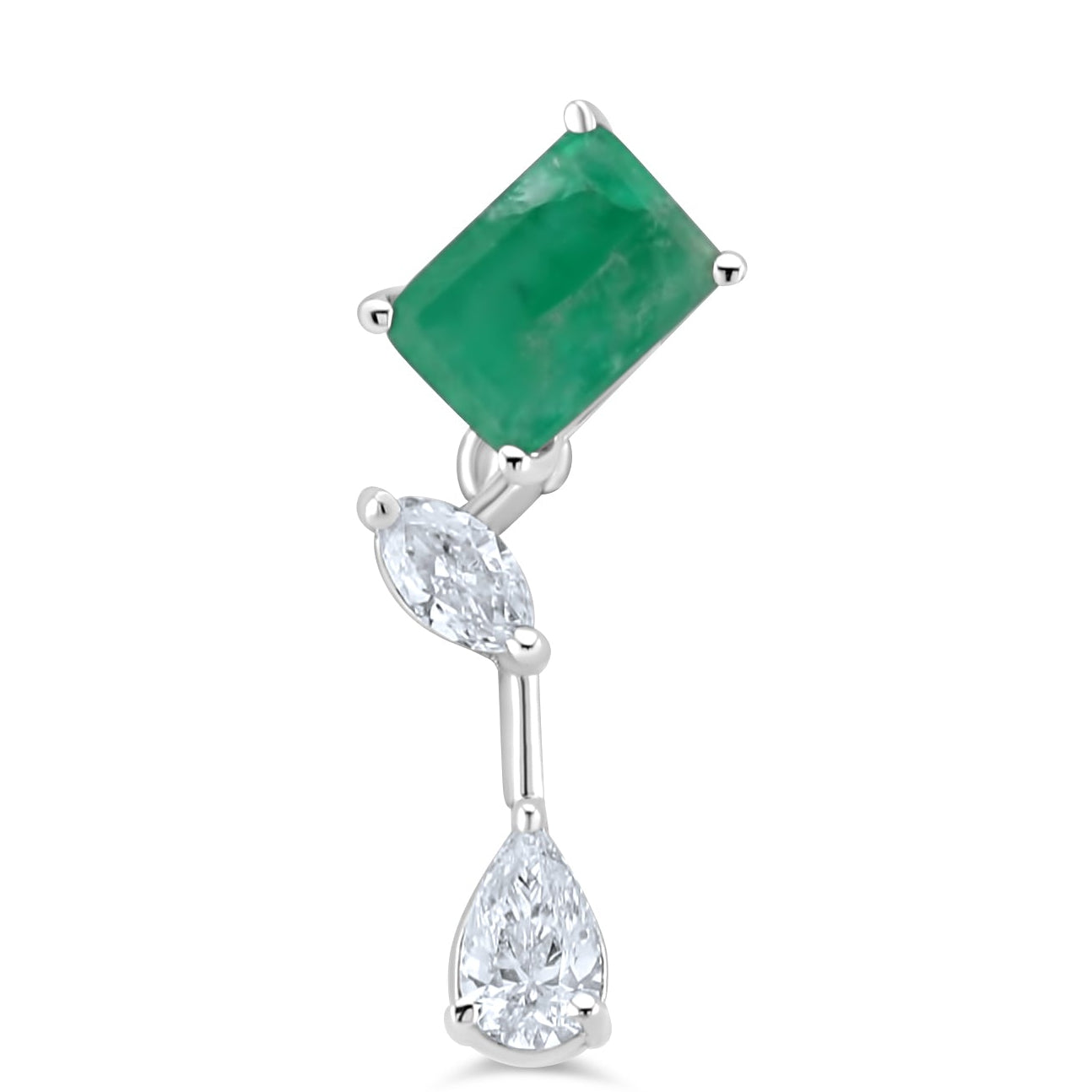 ELYSSARA EMERALD EARRING