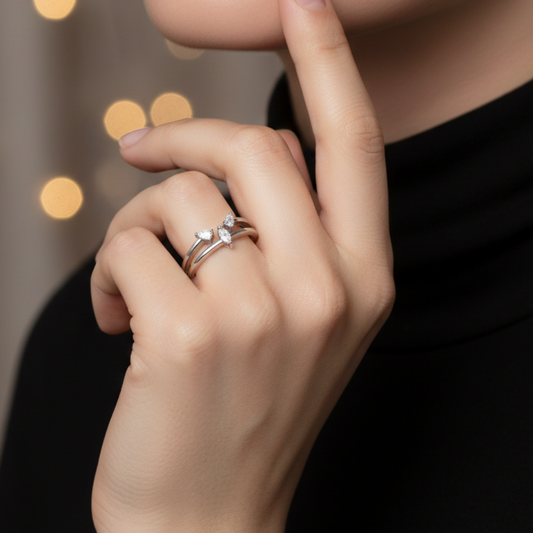 AURIVELLE MARQUISE RING