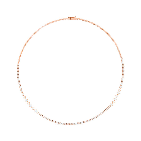 AURELIA ROUND STELLARE GOLD NECKLACE