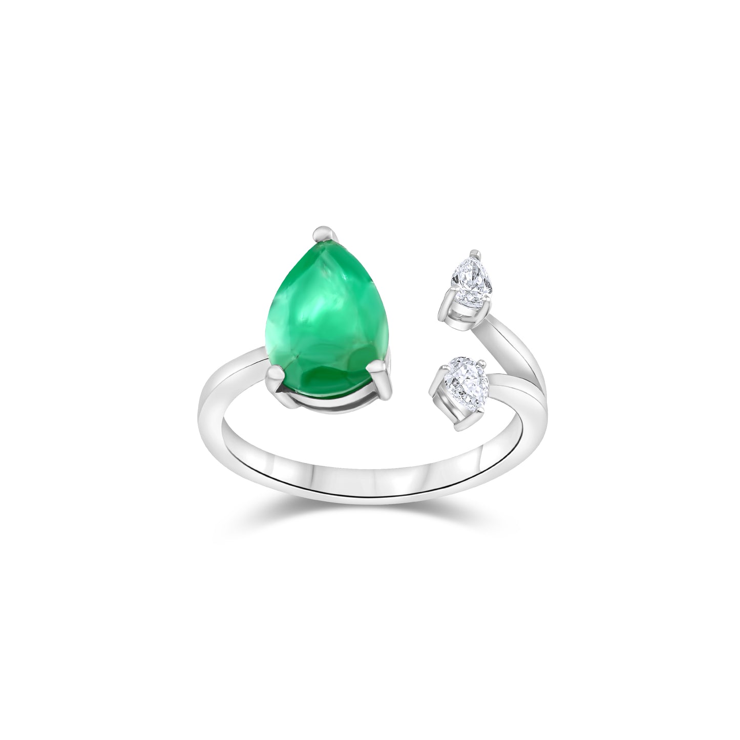 AURIVESSA EMERALD RING