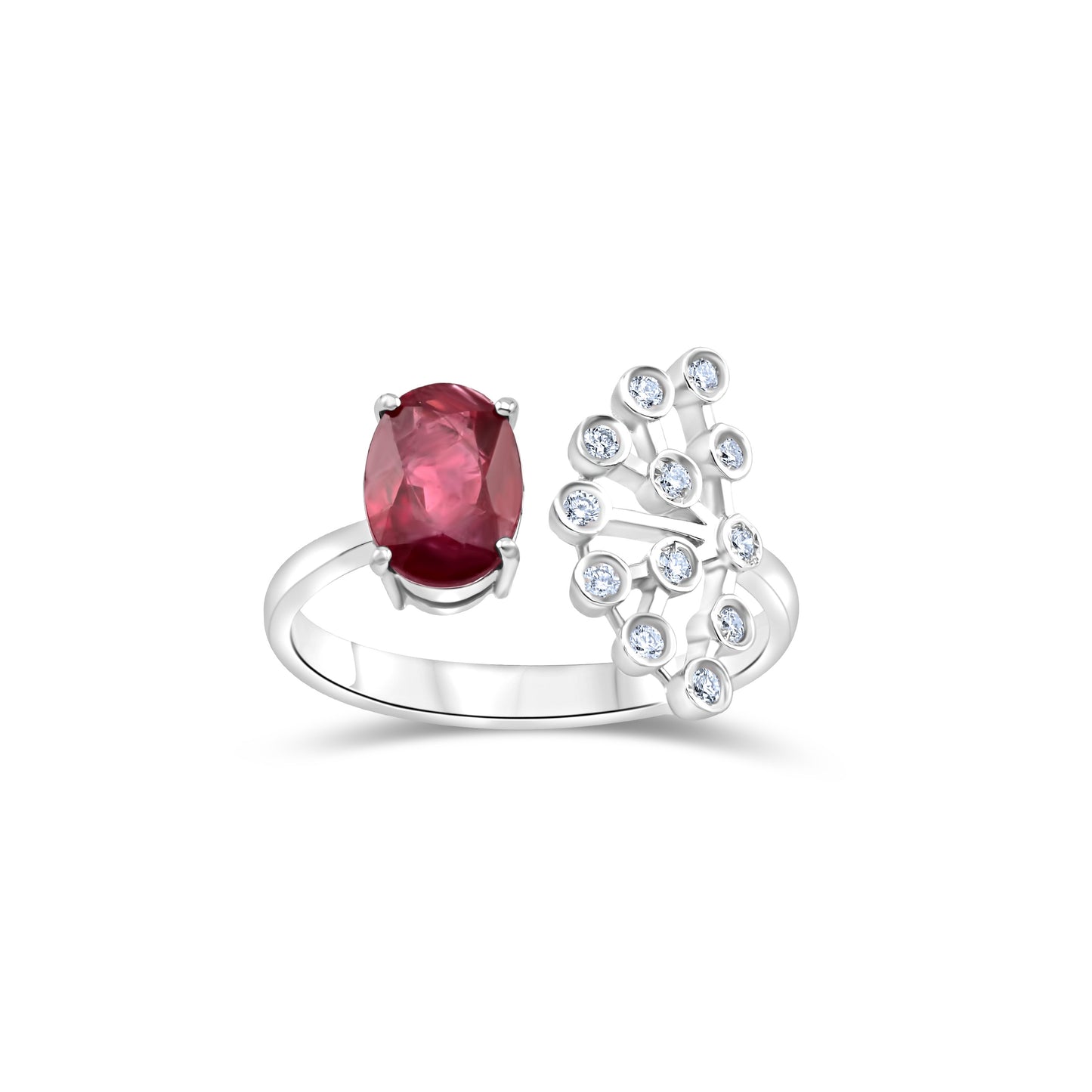 AURIVESSA RUBY RING