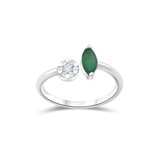 EVALYNNE EMERALD RING