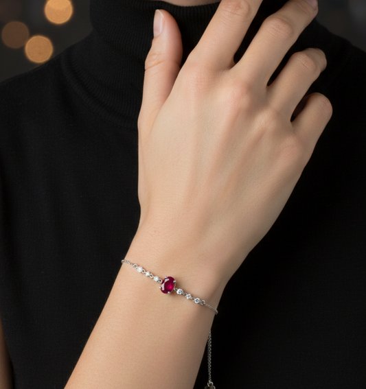 MARIVELLA RUBY BRACELET