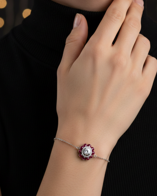 AURIVIANZE RUBY BRACELET