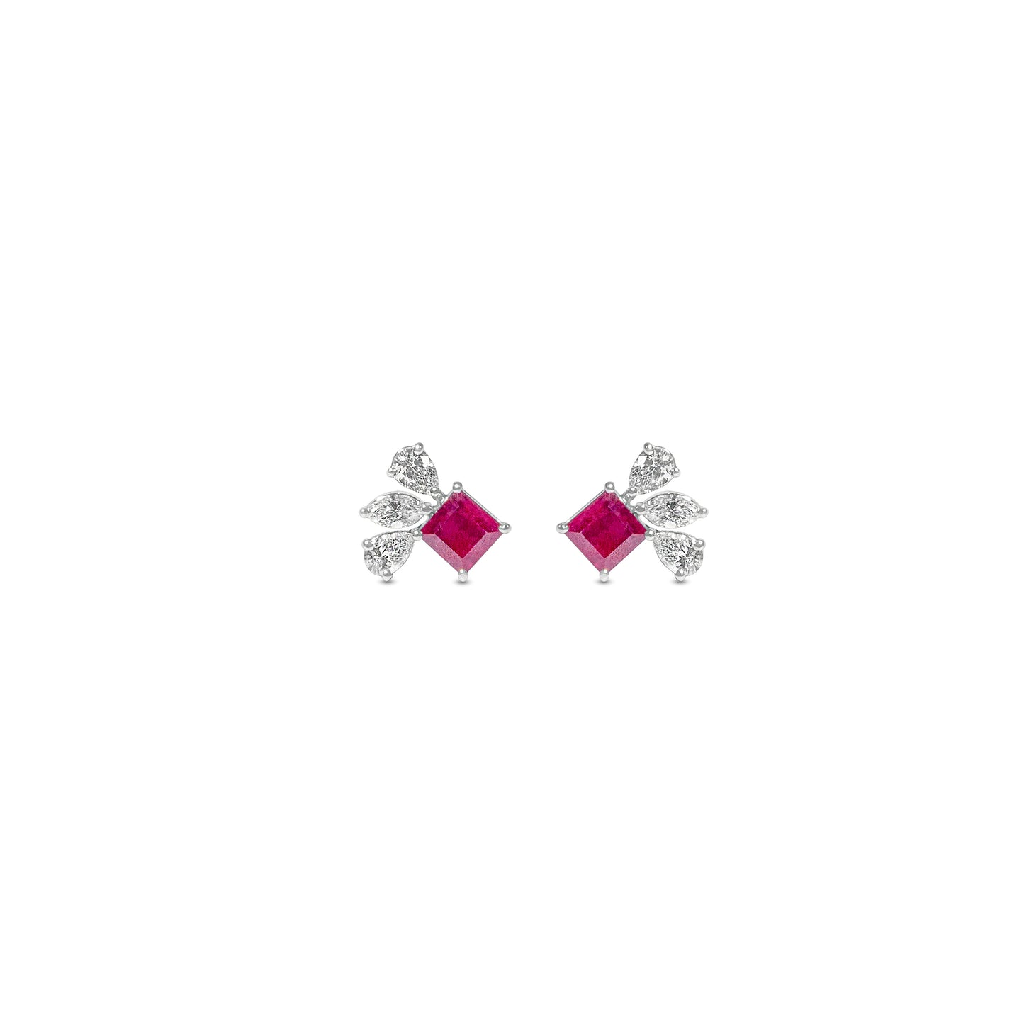 RUBY LUMINE EARRING