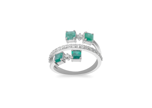 EMERALD FANCY LUMINE RING