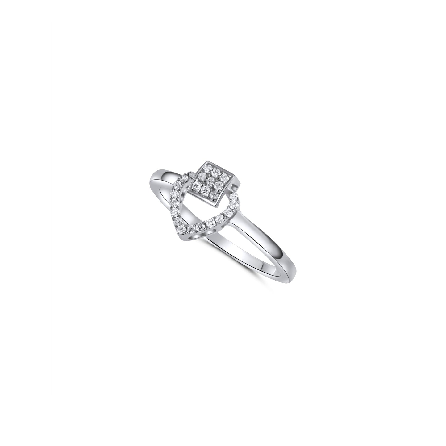 EVERLASTING WHITE GOLD LOVE RING